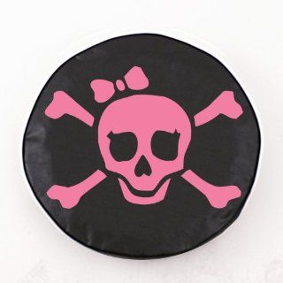 Pink Jolly Roger Girl Tire Covers  Sports Fan Tire And Wheel Covers  Sports & Outdoors