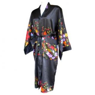 Sirisha Women's Asian Nouveau Satin Silk Robe   12 (Medium) Bathrobes