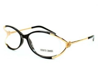 Roberto Cavalli Eyeglasses RC498 Cavansite 001 Black/Rose Gold 498 Size54 Shoes
