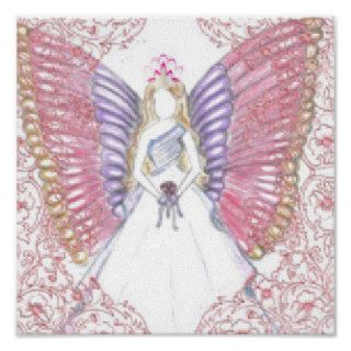 Sophisticated Angelic Sweet 16 Pastels Poster