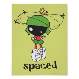 Marvin the Martian Spaced Print