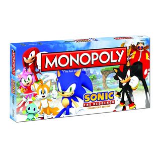 Monopoly Sonic the Hedgehog Collector's Edition Game USAopoly Board Games