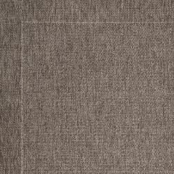 Woven Gray Indoor/Outdoor Border Rug (3'11 x 5'7) 3x5   4x6 Rugs