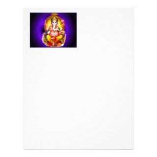 Ganesh Ganesha Ganapati Hindu Elephant Deity Custom Letterhead