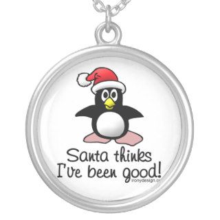 Santa Thinks I've Been Good Necklaces