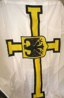 Teutonic Knights Battle Flag Flag 3 X 5 3x5 New  Outdoor Flags  Patio, Lawn & Garden