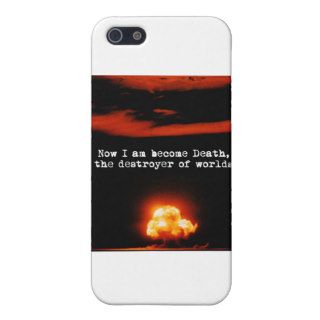 I am become death, the destroyer of worlds. iPhone 5 covers