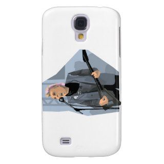punk guitar player male blue.png samsung galaxy s4 cover