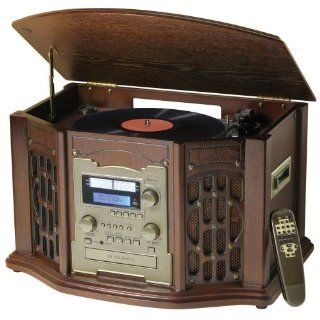 Innovative Technology ITRR 501 5 in 1 Wooden Recordable Music Center (Discontinued by Manufacturer) Electronics