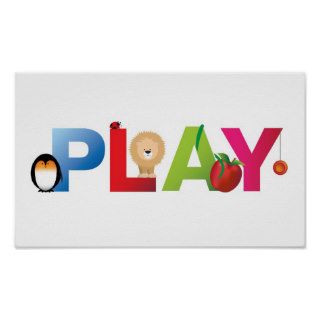 the word play print