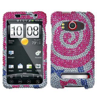MYBAT Sugar Rush Lollipop Diamante Phone Protector Cover for HTC EVO 4G Cell Phones & Accessories