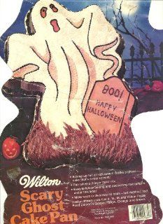 Wilton Scary Ghost/Halloween Goblin Cake Pan (502 2499, 1982) Kitchen & Dining