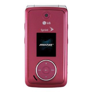 LG  Muziq LX 570  Phone, Extreme Pink (Sprint) Cell Phones & Accessories