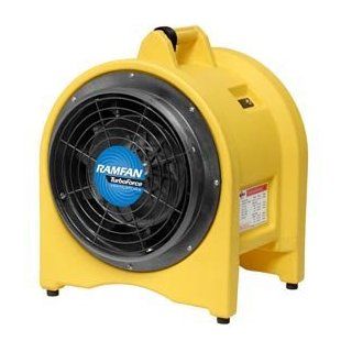 Euramco Safety 12" Confined Space High Volume Blower/Exhauster Ej4002 5/8 Hp 2420 Cfm   Floor Fans