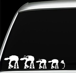 Star Wars ATAT family vinyl decals window stickers set of 5 