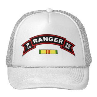 P Co, 75th Infantry Regiment   Rangers Vietnam Hat
