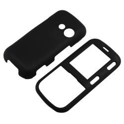 Black Case/ Screen Protector for LG Cosmos VN250/ Rumor 2 LX265 Eforcity Cell Phone Chargers