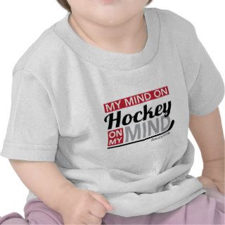 My Mind On Hockey Baby Tshirt