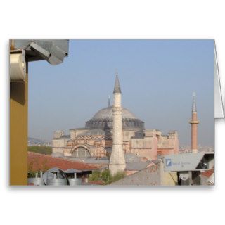 Aya Sophia Mosque Generic Greeting Card