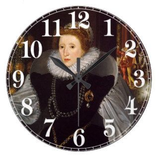 Elizabeth I (Queen of England) 4 Wall Clocks
