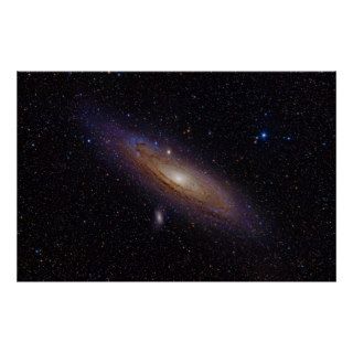 Andromeda Galaxy taken with Hydrogen Alpha Filter Print
