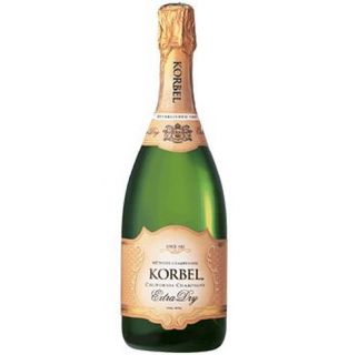 NV Korbel   Extra Dry California Champagne Wine
