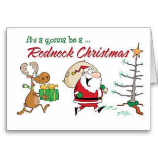 Redneck Funny Christmas Cards