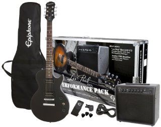Epiphone Guitar Pack Series PPEG EGL2EBCH1 Electric Guitar Pack   Ebony Musical Instruments