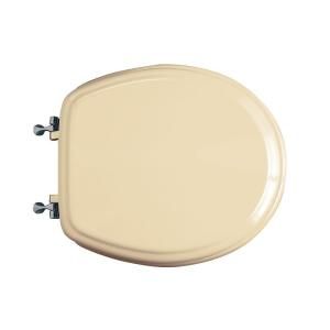 American Standard Town Square Round Closed Front Toilet Seat in Bone DISCONTINUED 5720.011.021