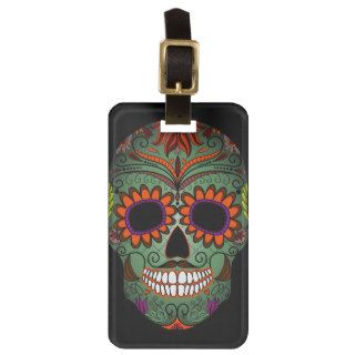 Sugar Skull Day of the Dead Travel Bag Tag