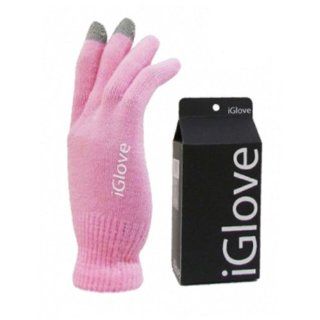 Pink Smart Texting Stylus Winter Gloves for All Touch Screen Devices (One Size fits all)  Telephone Products And Accessories  Electronics