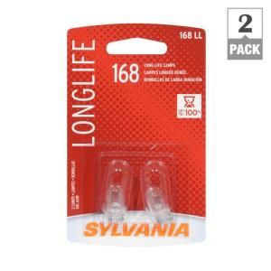 Sylvania 4.9 Watt Long Life 168 Signal Bulb (2 Pack) 34725.0