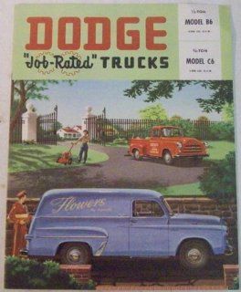 1954 Dodge "Job Rated" C Series Truck Sales Brochure  