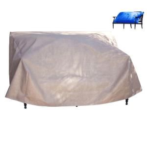 Duck Covers Medium Patio Loveseat Cover with Inflatable Airbag to Prevent Pooling MLV623835