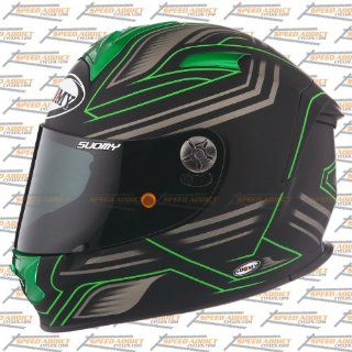 Suomy SR Sport Racing Green Helmet Small Automotive