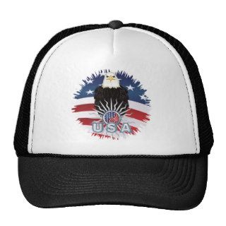Proud American Eagle Mesh Hats