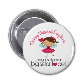 Happy Fairy Big Sister To Be T shirt Buttons