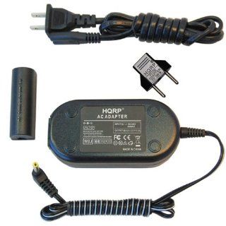 HQRP AC Adapter for Canon PowerShot N, PowerShot N Facebook ready, PowerShot ELPH 530 HS, IXUS 510 HS, IXY 1 Digital Camera, Power Supply Cord + Euro Plug Adapter  Camera & Photo