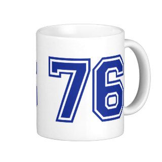 76   number mug