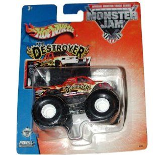 2003 2004 THE DESTROYER (RED) #7 Hot Wheels Monster Jam 164 scale (3 inch) die cast truck 