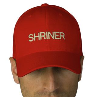 SHRINER EMBROIDERED HATS