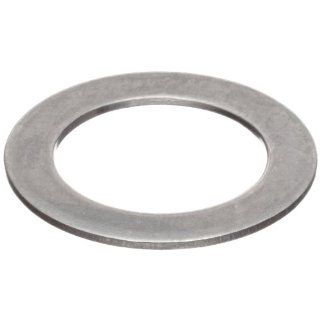 Shim Flat Washer, 18 8 Stainless Steel, 5/16" Bolt Size, 0.313 0.318" ID, .495 .505" OD, 0.014" Thick (Pack of 25) Round Shims