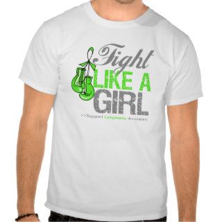 Fight Like a Girl Boxing   Lymphoma T shirts