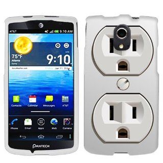 Pantech Discover Electrical Outlet Hard Case Phone Cover Cell Phones & Accessories