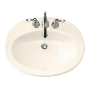 American Standard Piazza Self Rimming Bathroom Sink in Linen 0478.403.222