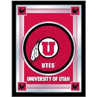 NCAA Utah Utes Logo Mirror, 17 X 22 Inch  Sports Fan Mirrors  Sports & Outdoors