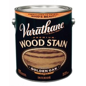 Varathane 1 gal. Golden Oak Premium Wood Stain 250v No.227 211889