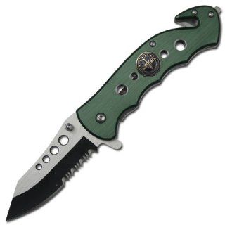 Tac Force TF 498RG Tactical Assisted Opening Folding Knife 4.75 Inch Closed  Tactical Folding Knives  Sports & Outdoors