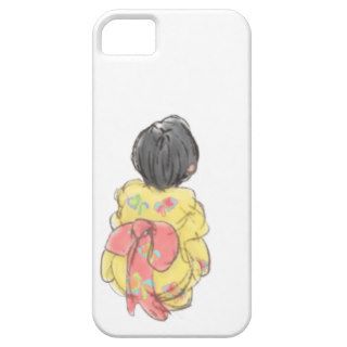 Japanese YUKATA KIMONO little girl iPhone 5 Case