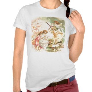 Vintage, Gorgeous & Beautiful Fairies Tee Shirts